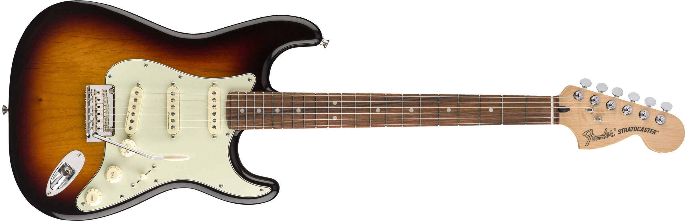 Hlavní obrázek ST - modely FENDER Deluxe Roadhouse Stratocaster 3-Color Sunburst Pau Ferro