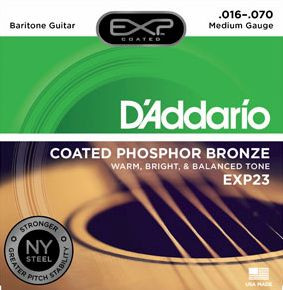 Hlavní obrázek Ostatní struny pro akustickou kytaru D'ADDARIO EXP23