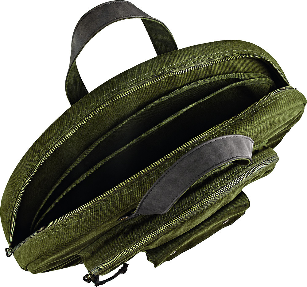 Galerijní obrázek č.2 Obaly na činely MEINL MWC22GR Waxed Canvas Cymbal Bag 22” - Forest Green