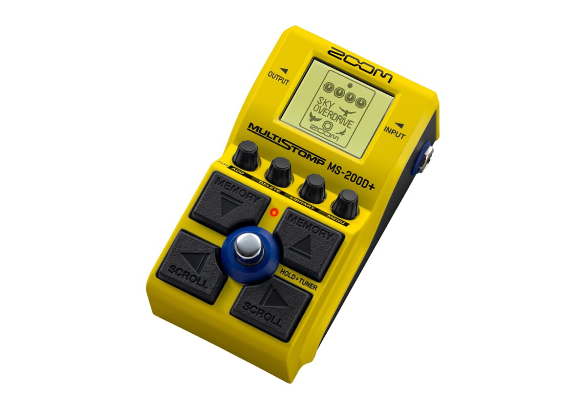 Galerijní obrázek č.2 Multiefekty, procesory ZOOM MS-200D+