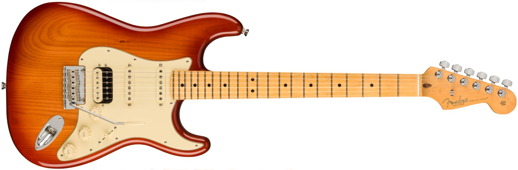 Hlavní obrázek ST - modely FENDER American Professional II Stratocaster HSS Sienna Sunburst Maple
