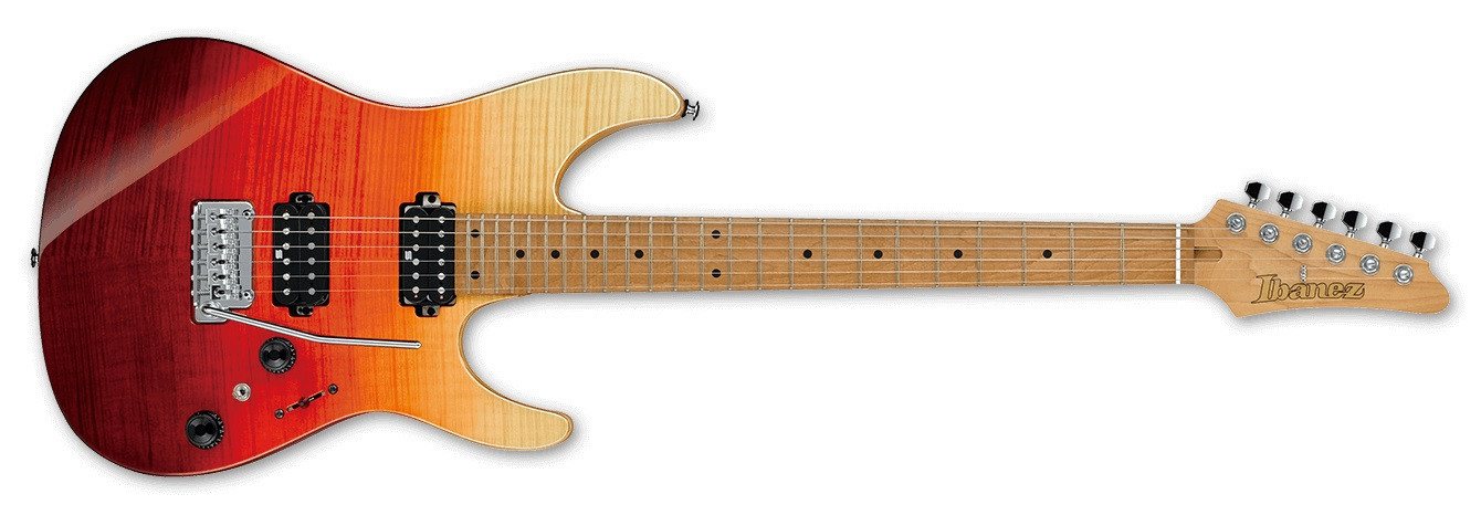 Hlavní obrázek Superstrat IBANEZ AZ242F Tequila Sunrise Gradation