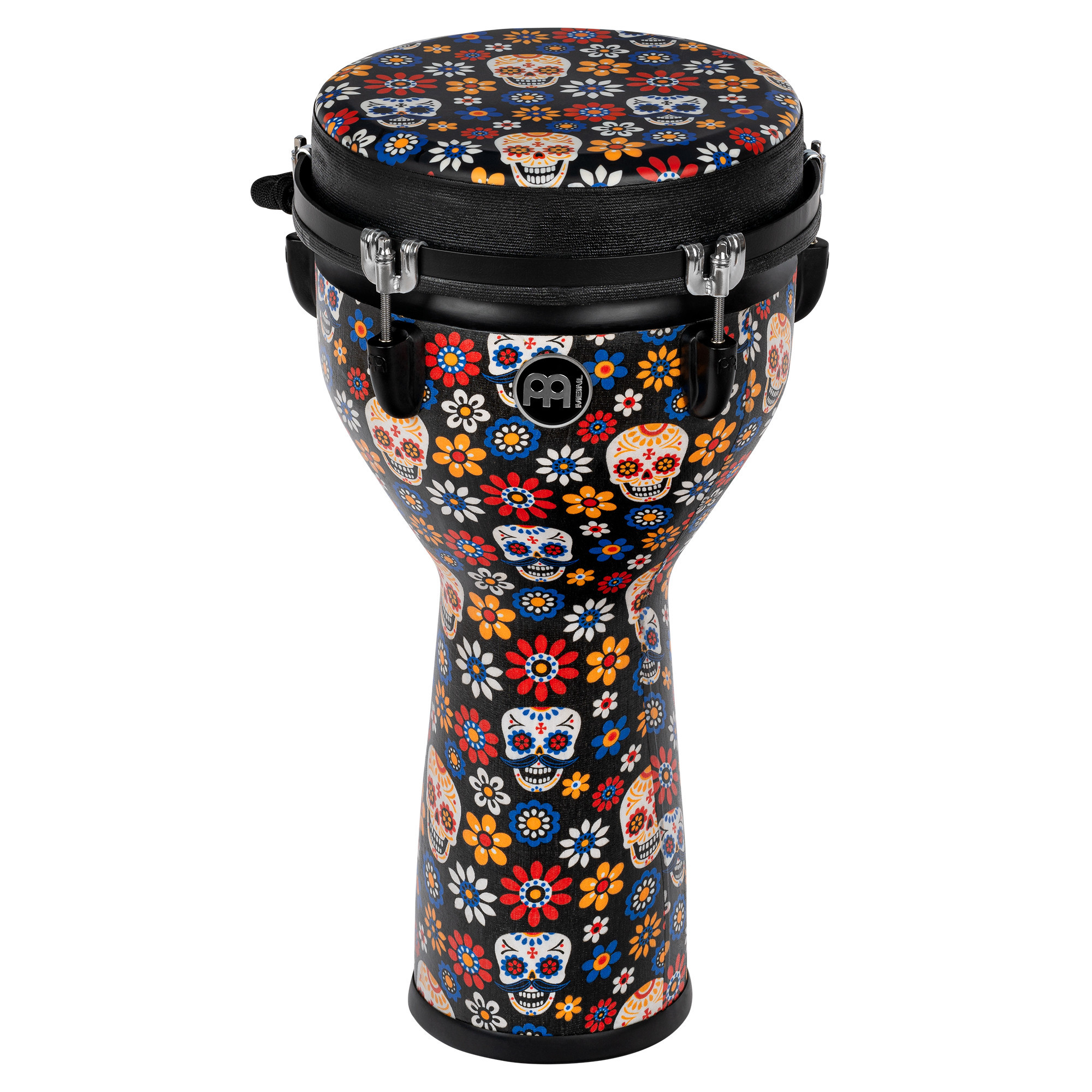 Hlavní obrázek Perkuse MEINL JD10DA-DH Jumbo Synthetic Djembe 10” - Day Of The Dead/Designer Head