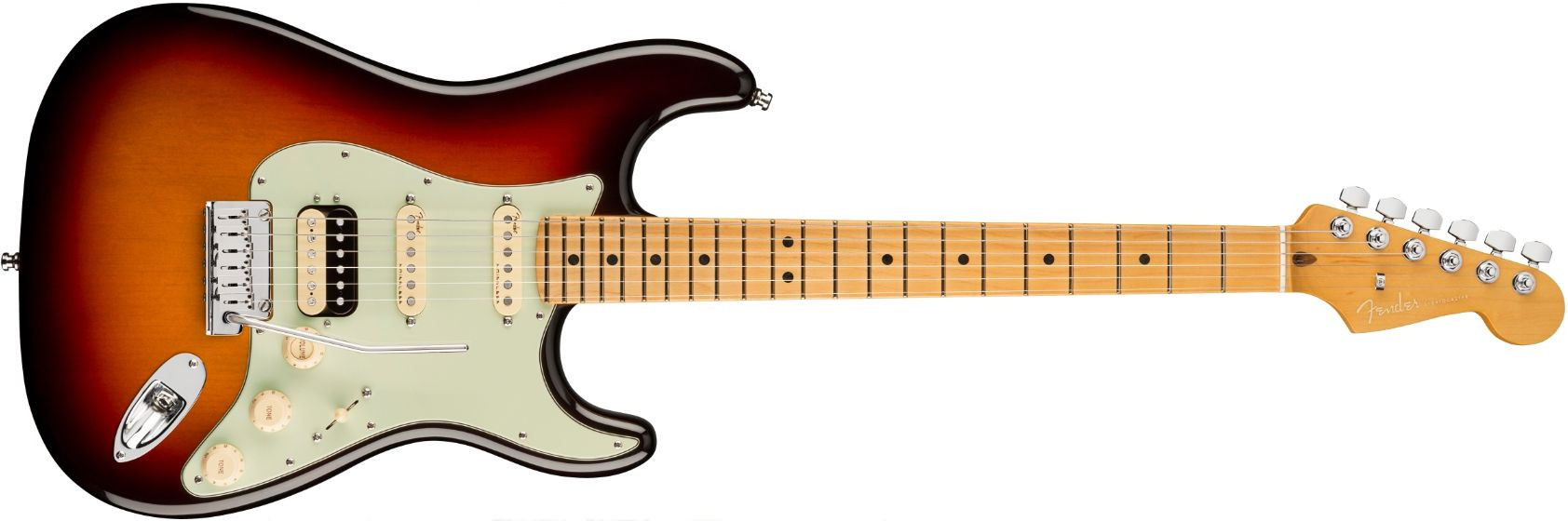 Hlavní obrázek ST - modely FENDER American Ultra Stratocaster HSS Ultraburst Maple