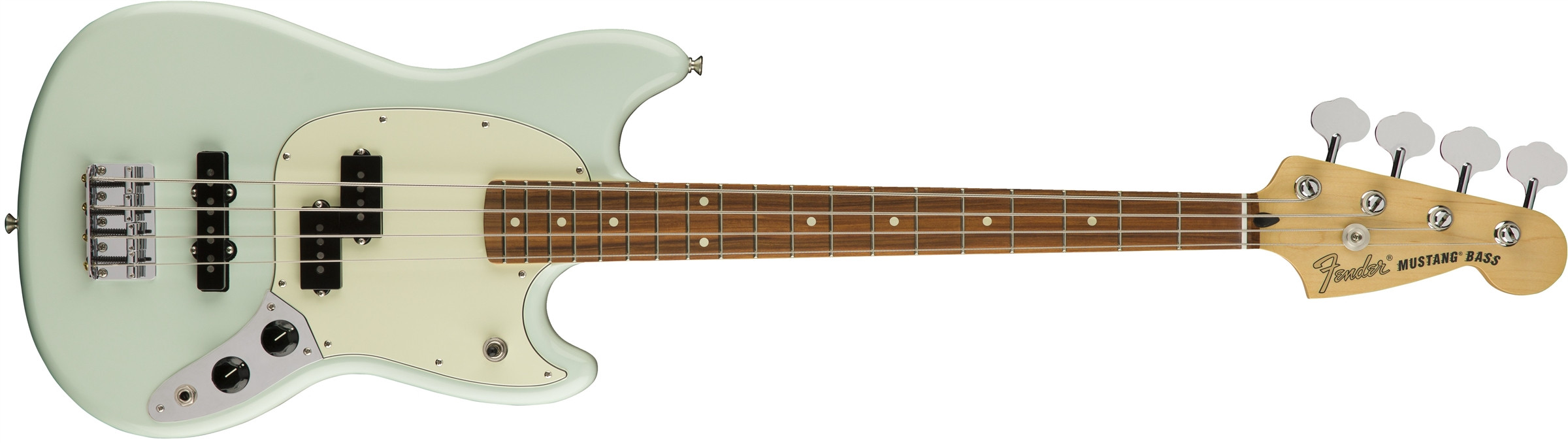Hlavní obrázek JB modely FENDER Mustang Bass PJ Sonic Blue Pau Ferro