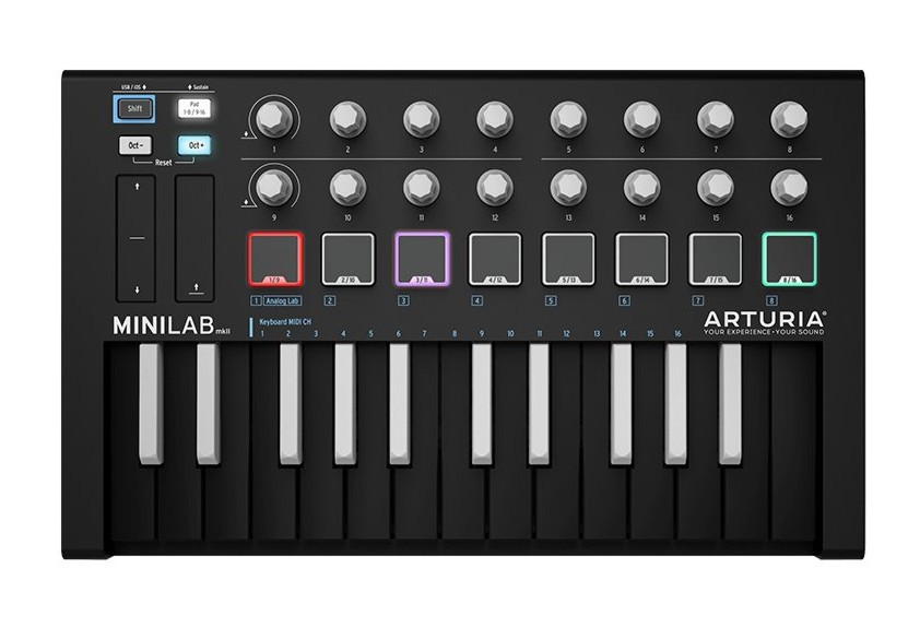 Hlavní obrázek MIDI keyboardy ARTURIA MiniLab MKII Inverted