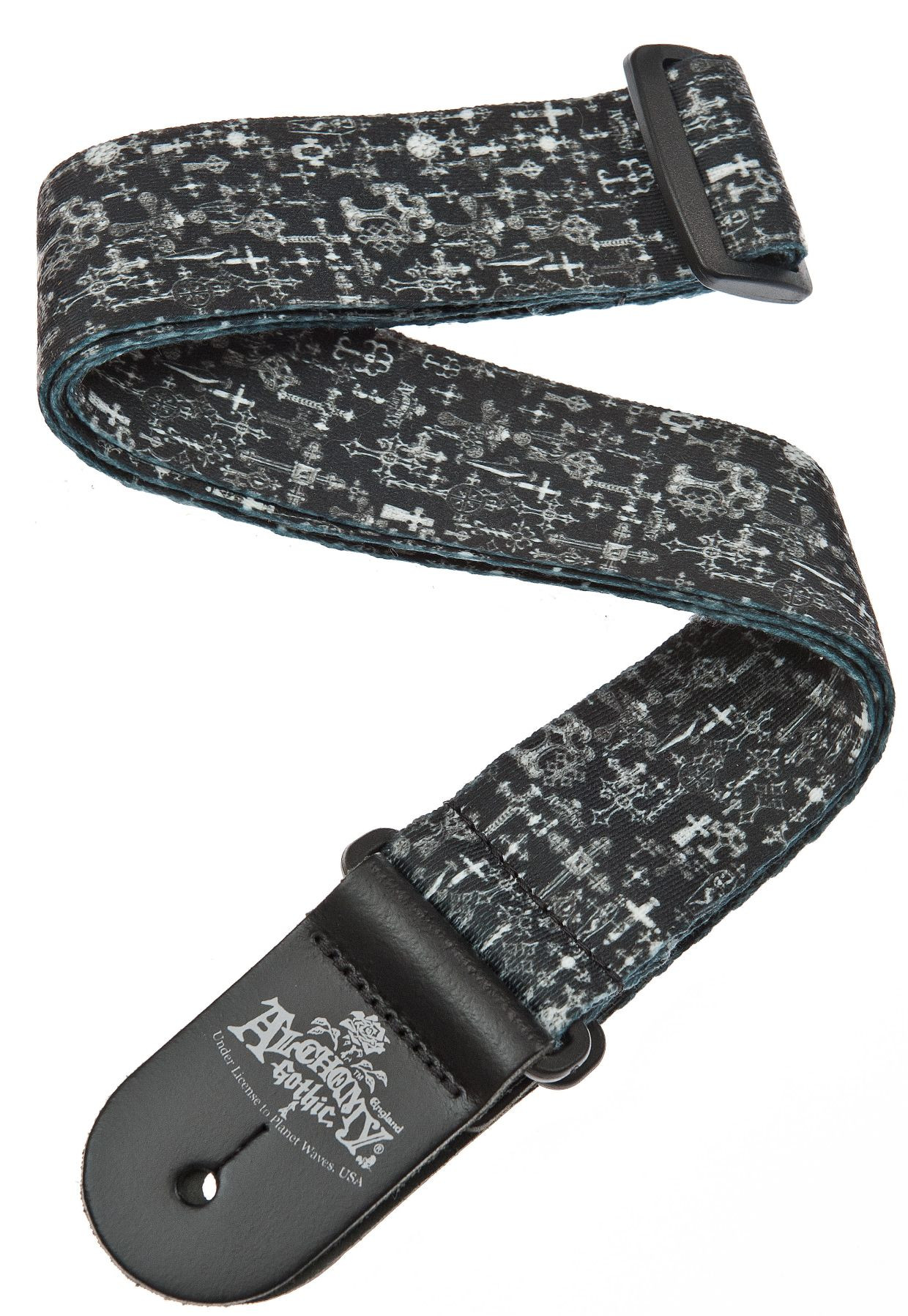 Hlavní obrázek Nylonové/textilní PLANET WAVES 50AL02 Alchemy Gothic - Popruh