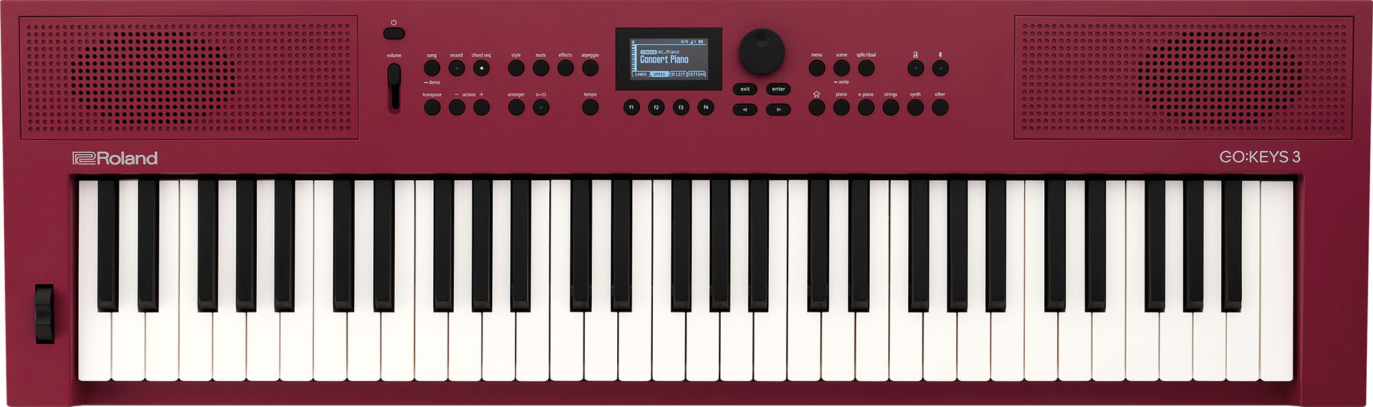 Hlavní obrázek Keyboardy s dynamikou ROLAND GO:KEYS 3 - Dark Red