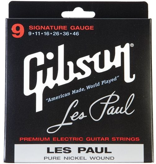 Hlavní obrázek Pro elektrickou kytaru GIBSON Les Paul Signature - .009 - .046