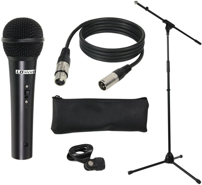 Hlavní obrázek Dynamické pódiové vokální mikrofony LD SYSTEMS LDMICSET1