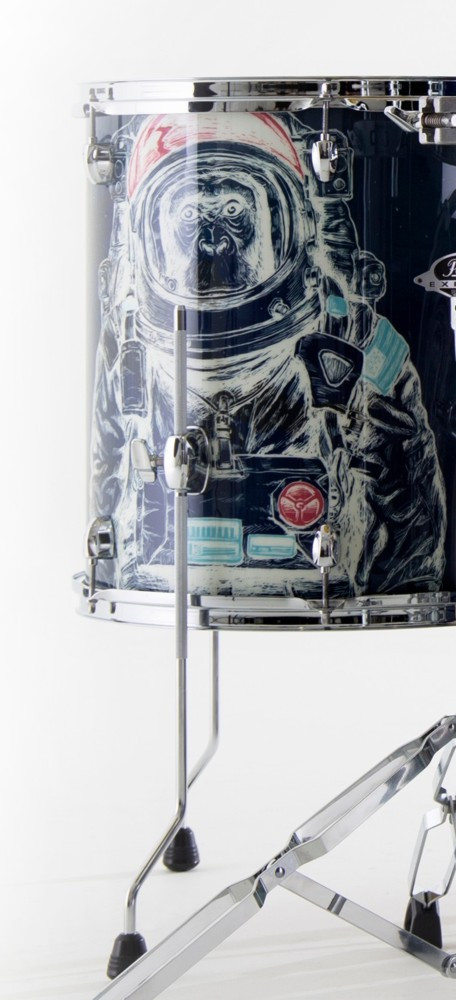 Galerijní obrázek č.3 22“; 10“, 12“; 16“ PEARL EXA725XS/C783 Export Artisan Limited Edition - Space Monkey