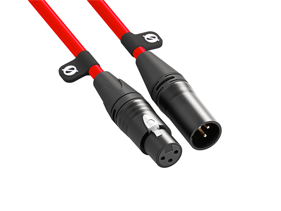 Galerijní obrázek č.1 XLR F - XLR M RODE XLR CABLE-6m red