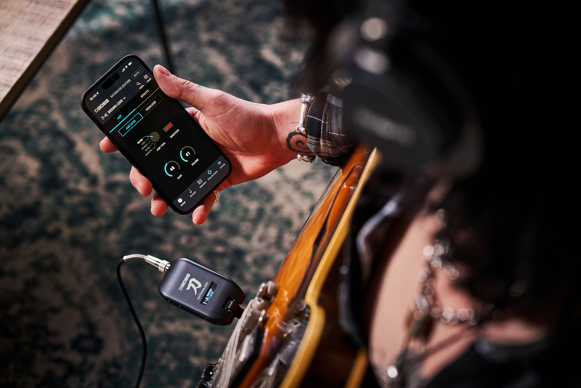 Galerijní obrázek č.11 Sluchátkové zesilovače BOSS KATANA:GO