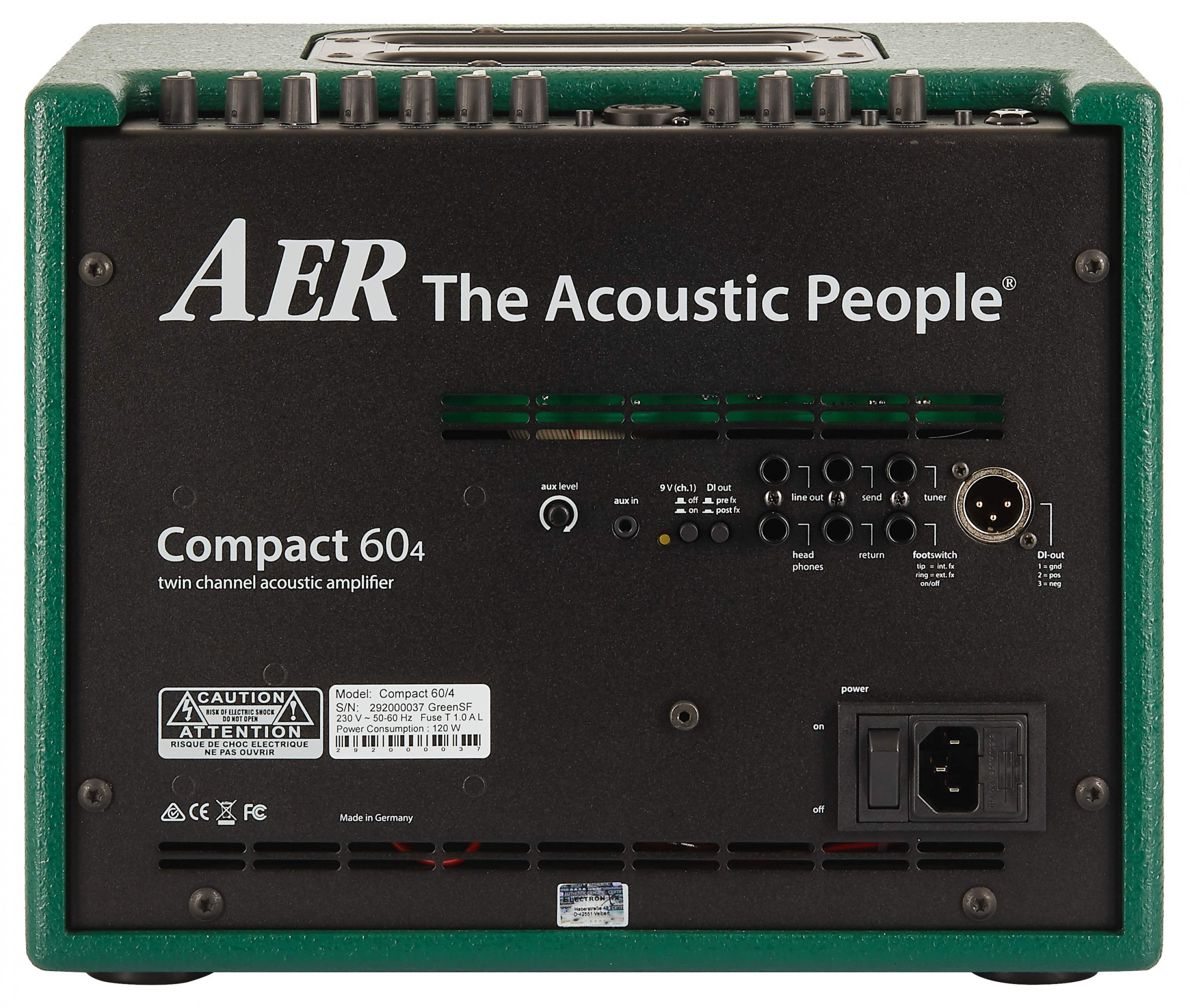 Galerijní obrázek č.4 Akustická komba AER Compact 60 IV - Green Spatter Finish