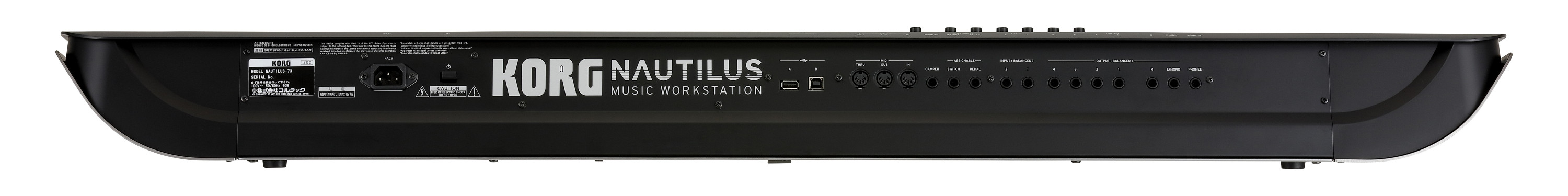 Galerijní obrázek č.3 Workstationy KORG NAUTILUS-73