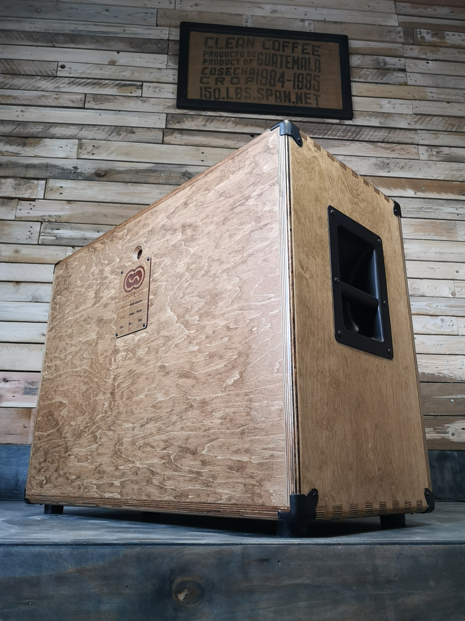 Galerijní obrázek č.6 2 reproduktory COFFEE CUSTOM CAB Latte 212 - Walnut