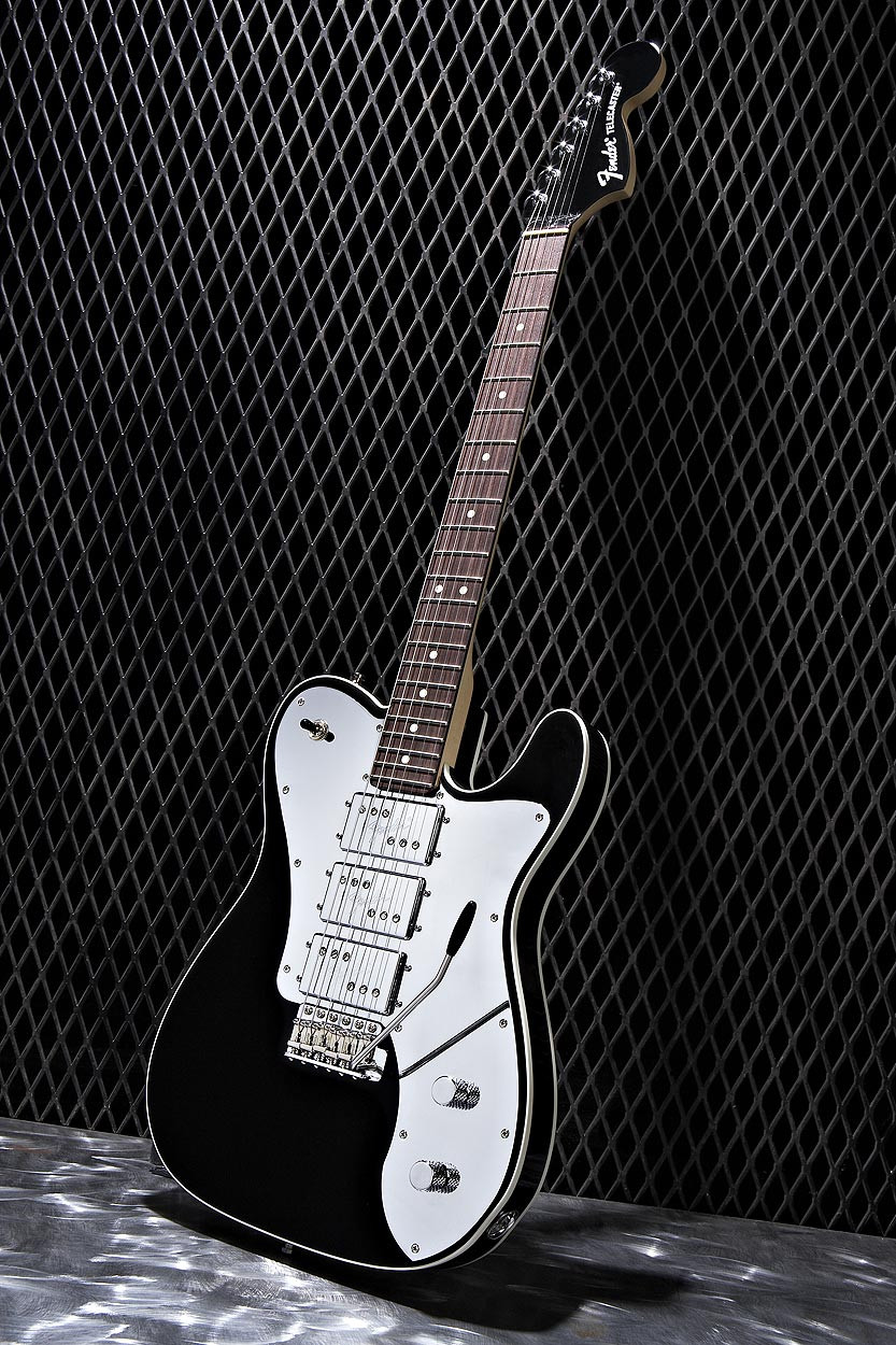 Galerijní obrázek č.2 T - modely FENDER J5 Triple Tele® Deluxe, Rosewood Fretboard, Black