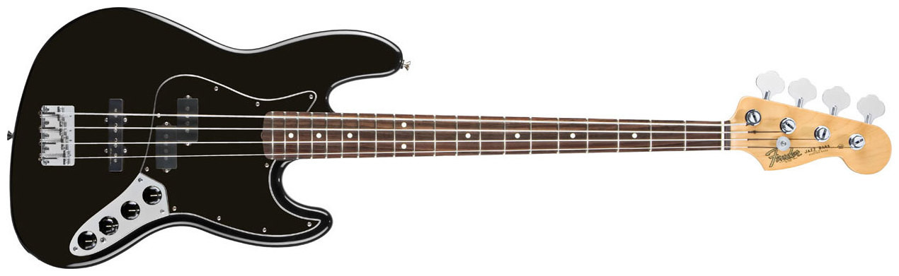 Hlavní obrázek JB modely FENDER Reggie Hamilton Standard Jazz Bass®, Rosewood Fretboard, Black