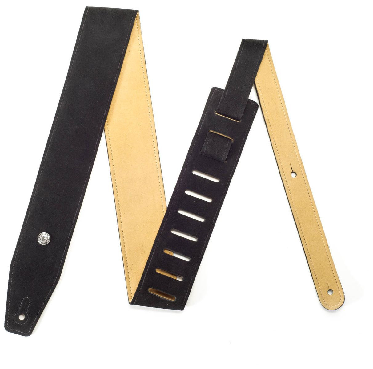 Galerijní obrázek č.1 Kožené/koženkové DUNLOP BMF Suede Ebony Strap