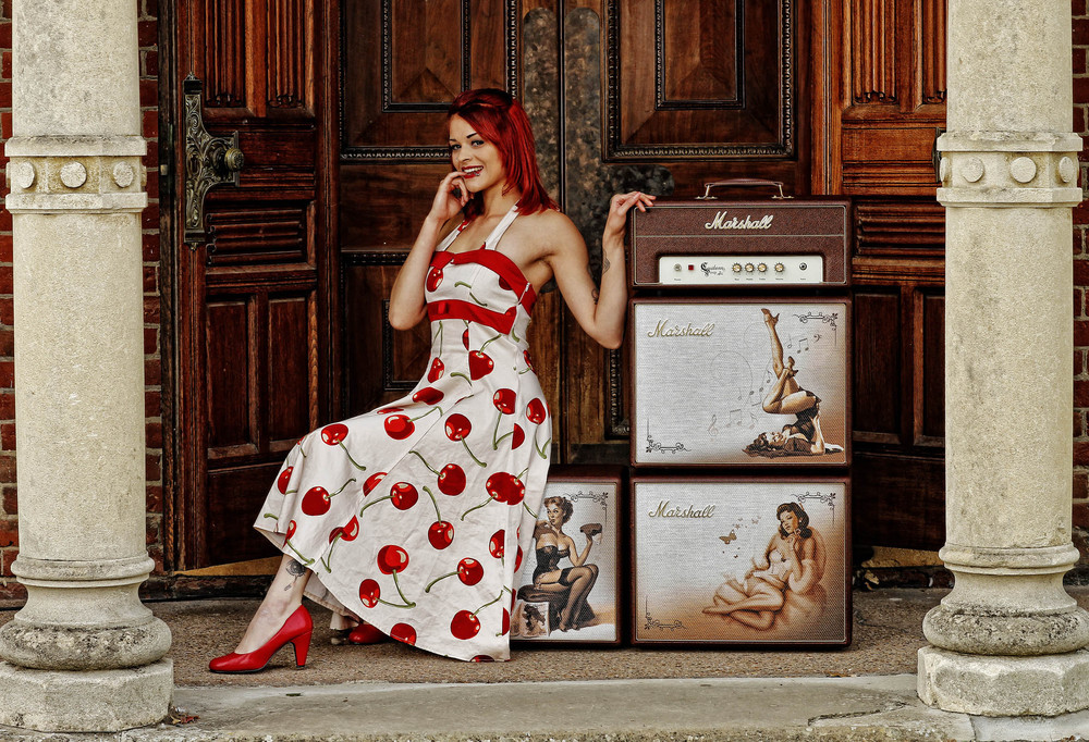 Galerijní obrázek č.3 Lampové zesilovače MARSHALL Betty, Pin Up Range Custom Shop