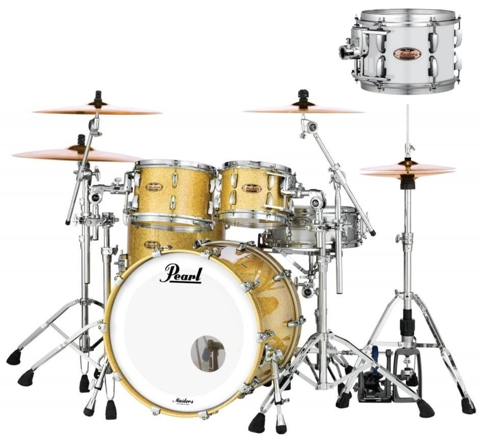 Hlavní obrázek 20“; 10“, 12“; 14“ PEARL Masters Maple Reserve MRV904XEP/C Matte White