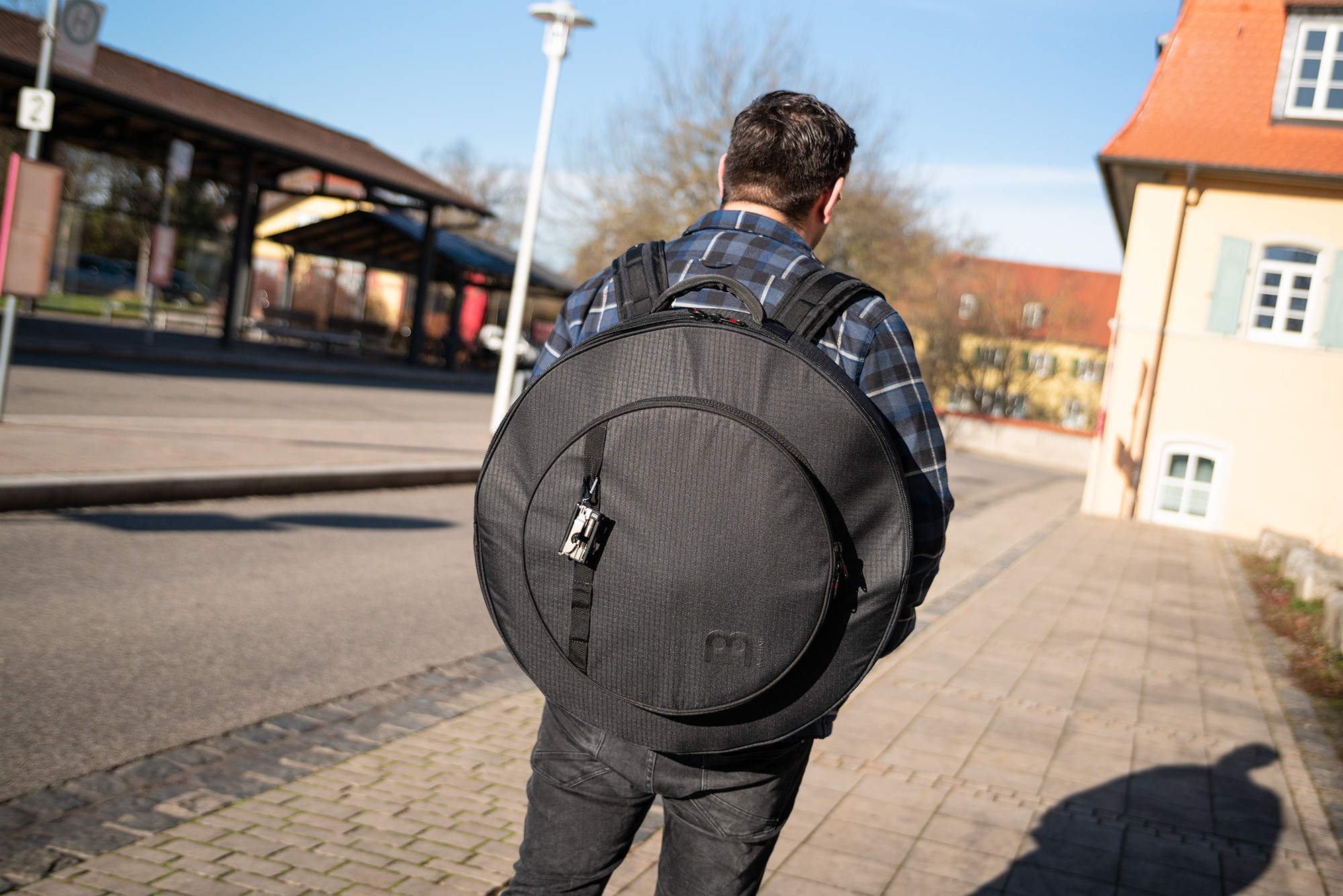 Galerijní obrázek č.5 Obaly na činely MEINL MCB22CR Carbon Ripstop Cymbal Bag 22”