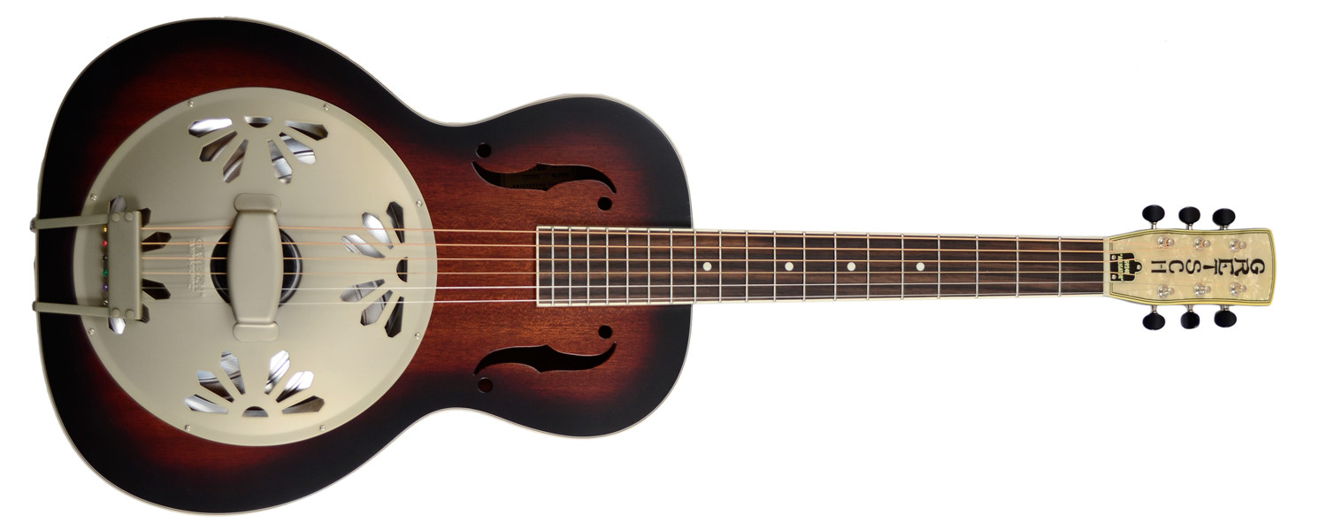 Hlavní obrázek Resonátory GRETSCH G9240 Aligator Resonator Vintage Brown Sunburst