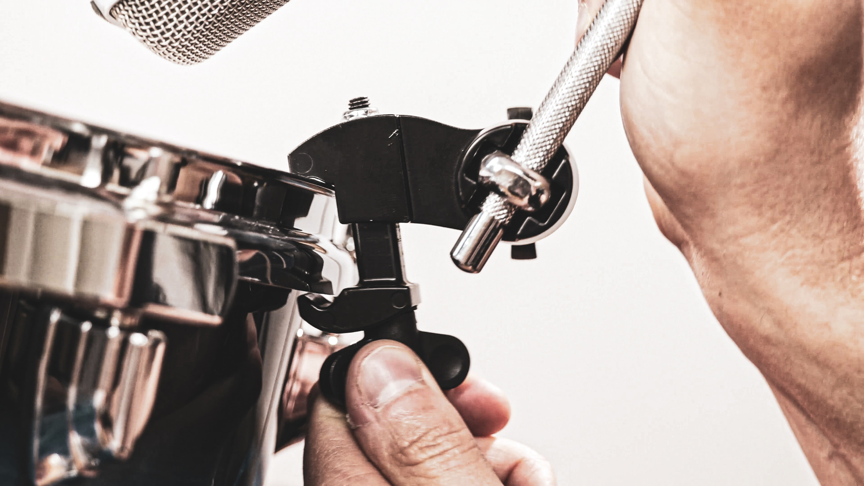 Galerijní obrázek č.5 Stojany a držáky pro perkuse MEINL MPMDS Microphone Clamp Drums Set