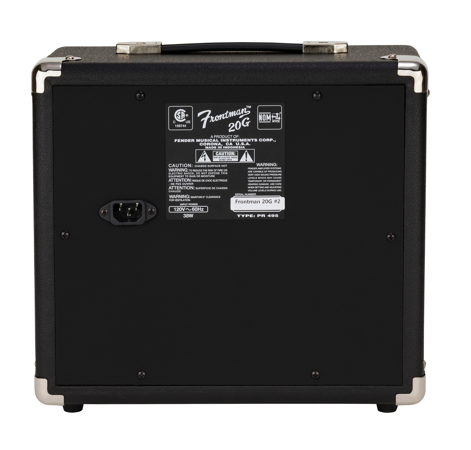 Galerijní obrázek č.1 Tranzistorová komba FENDER Frontman 20G