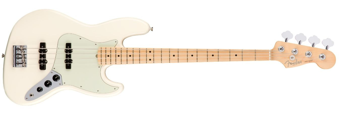 Hlavní obrázek JB modely FENDER American Professional Jazz Bass Olympic White Maple