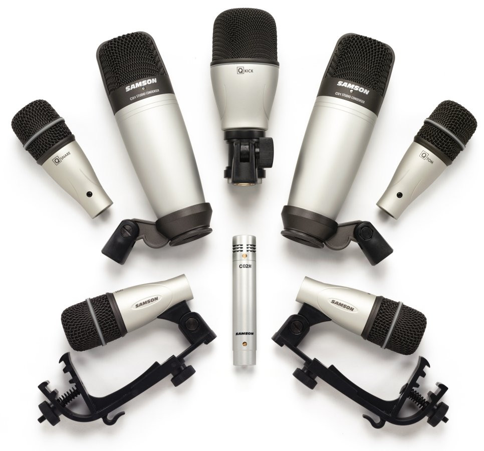 Hlavní obrázek Mikrofony pro bicí SAMSON 8kit