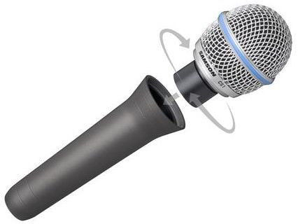 Galerijní obrázek č.1 Dynamické pódiové vokální mikrofony SAMSON CSMIC