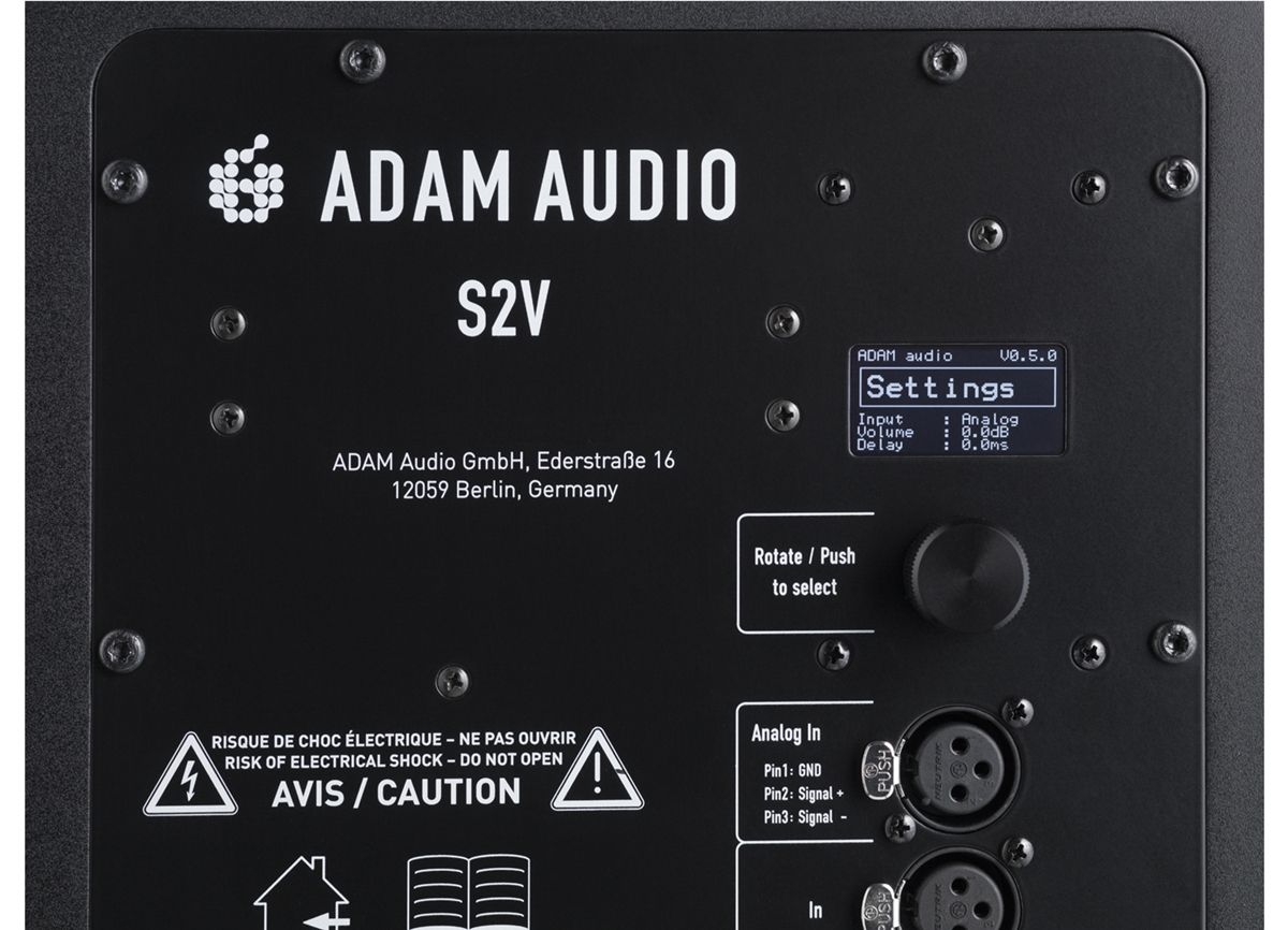 Galerijní obrázek č.2 Aktivní monitory ADAM AUDIO S2V