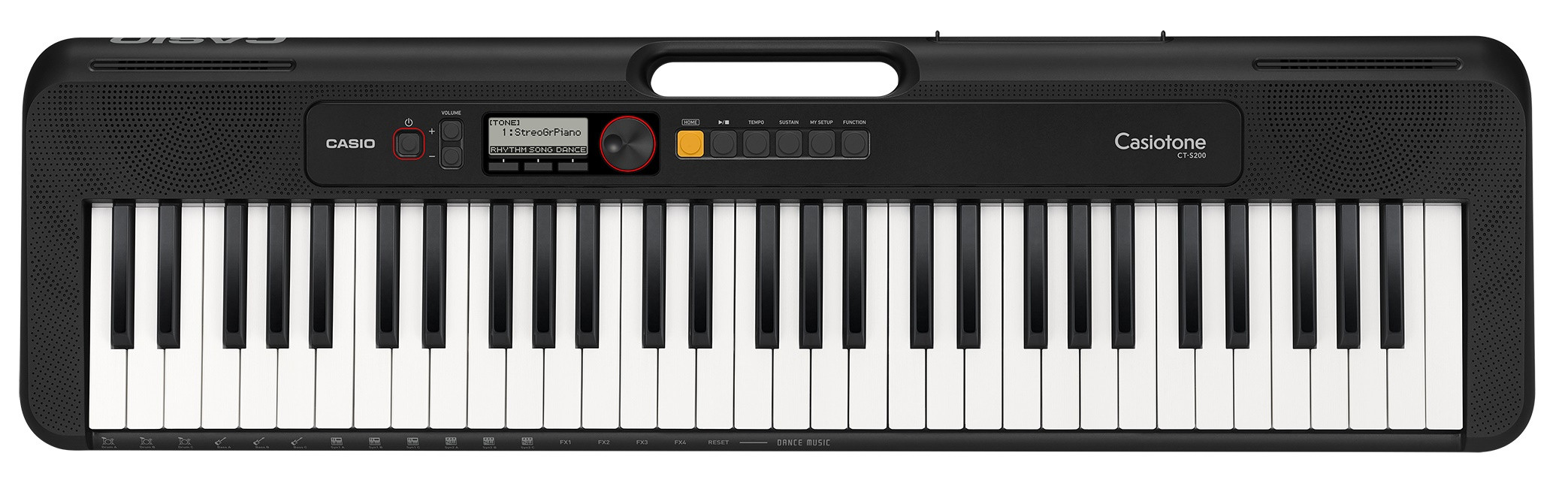 Hlavní obrázek Keyboardy bez dynamiky CASIO CT-S200 BK Casiotone