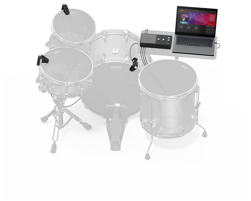 Galerijní obrázek č.7 Triggery EVANS Hybrid Sensory Percussion Sound System