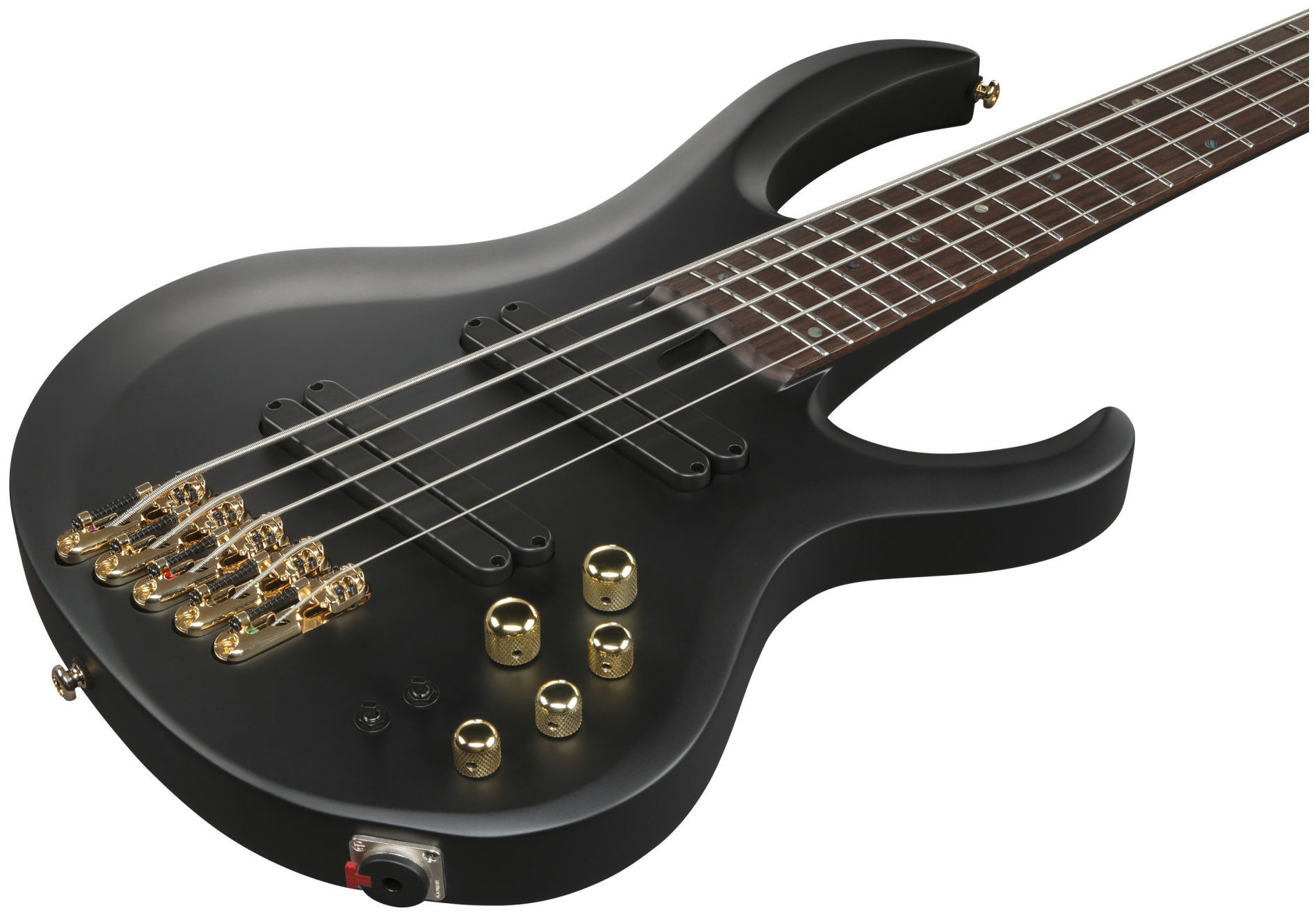 Galerijní obrázek č.3 5strunné IBANEZ BTB605LM-BKF - Black Flat Light-Angled