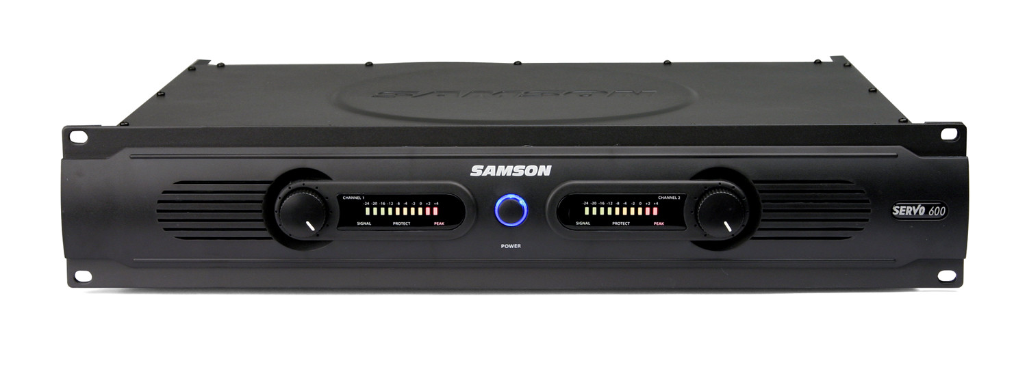 Hlavní obrázek Dvoukanálové zesilovače SAMSON Servo 600