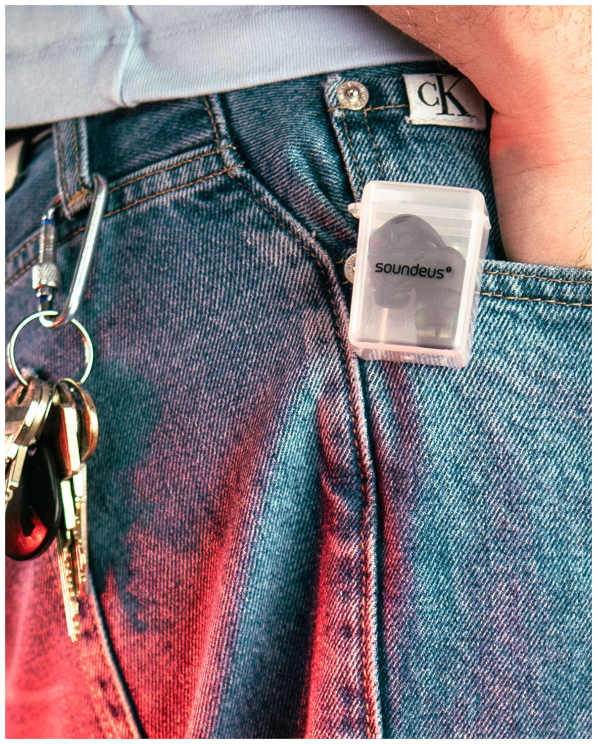 Galerijní obrázek č.5 Ochrana sluchu SOUNDEUS HearProtect P1-AP Sooth Earplugs in box - 2 ks