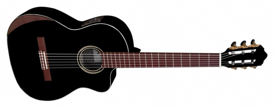 Hlavní obrázek Akustické kytary a ostatní KANTARE Nera E HG - Black B-Stock