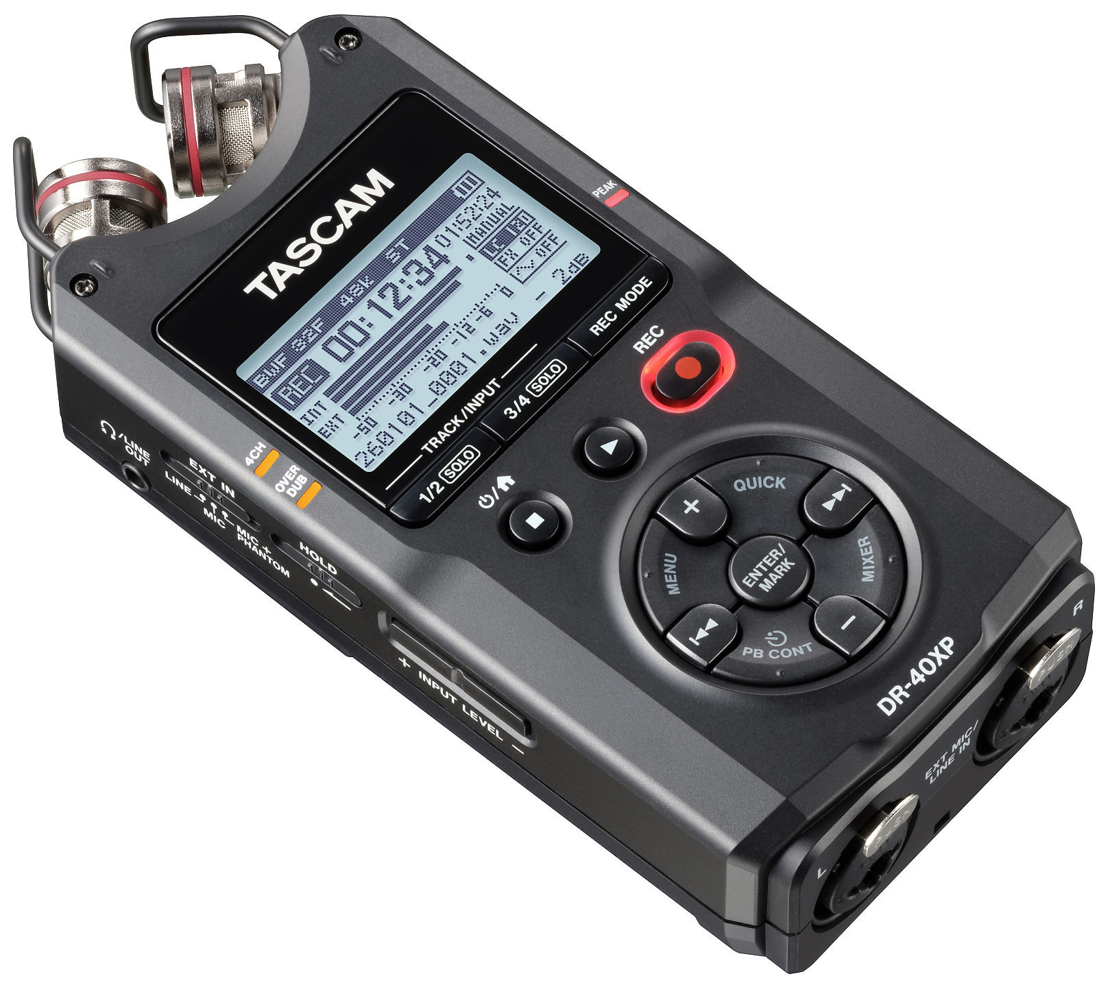 Galerijní obrázek č.3 Stereo rekordéry přenosné TASCAM DR-40XP