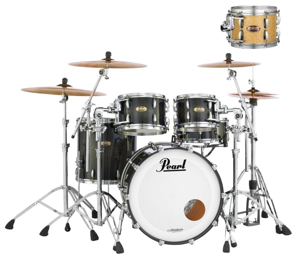 Hlavní obrázek 22“; 10“, 12“; 16“ PEARL Masters Maple Reserve MRV924XEP/C Bombay Gold Sparkle