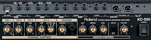 Galerijní obrázek č.2 Klávesová komba ROLAND KC-550 - Klávesový zesilovač