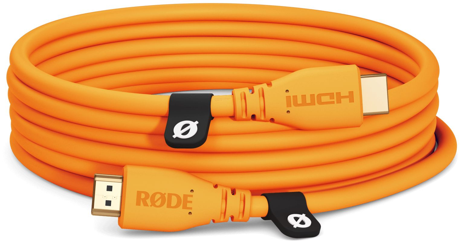 Hlavní obrázek Digitální, optické kabely RODE HDMI CABLE 3m - Orange