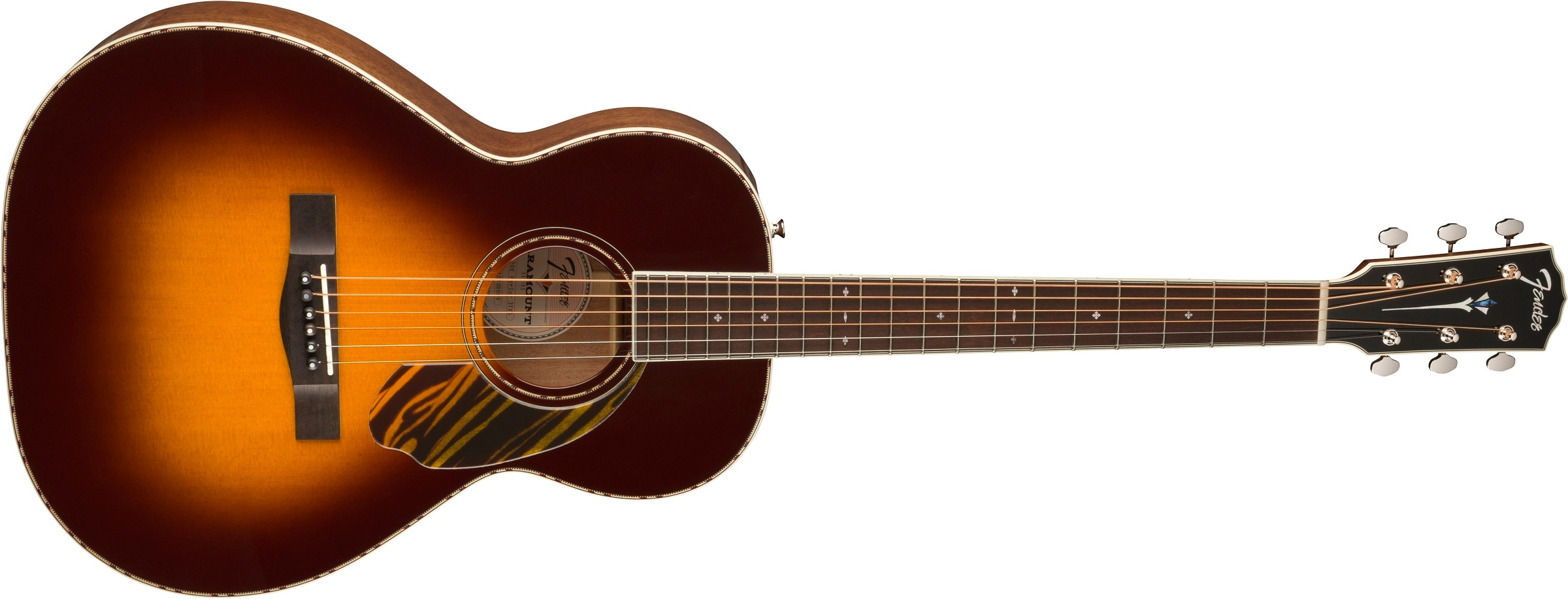 Galerijní obrázek č.1 Další tvary FENDER PS-220E Parlor - 3-Color Vintage Sunburst