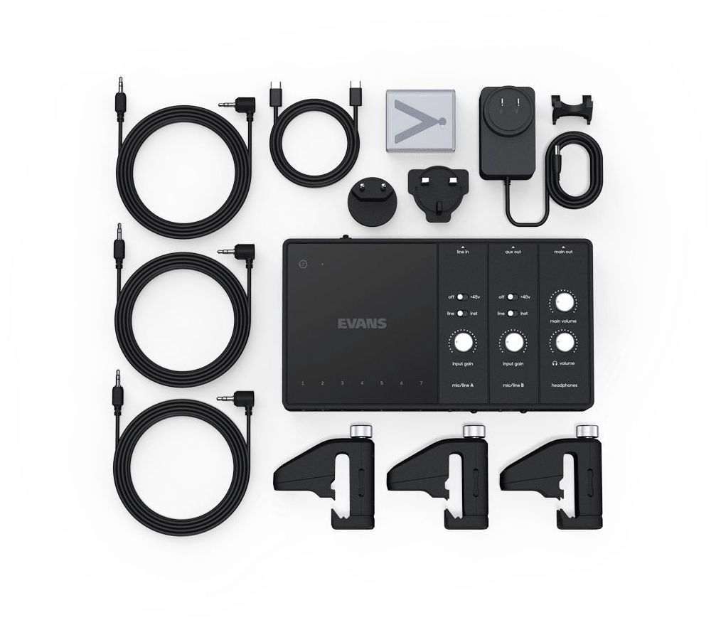 Hlavní obrázek Triggery EVANS Hybrid Sensory Percussion Sound System