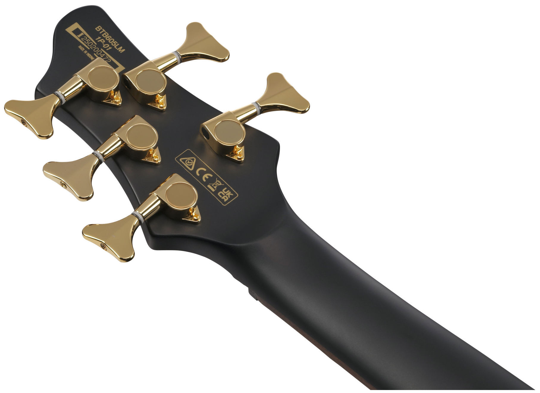 Galerijní obrázek č.5 5strunné IBANEZ BTB605LM-BKF - Black Flat Light-Angled