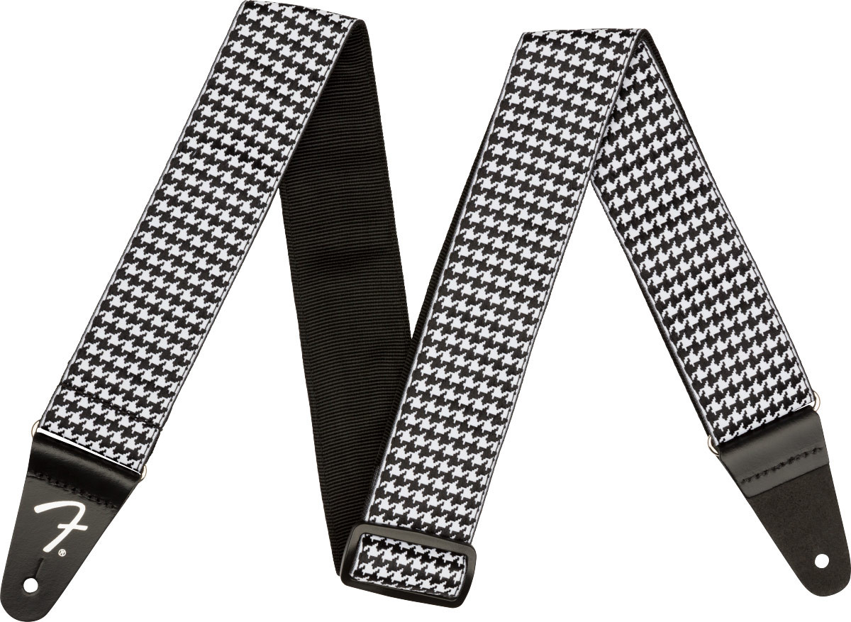 Hlavní obrázek Nylonové/textilní FENDER Houndstooth Strap White