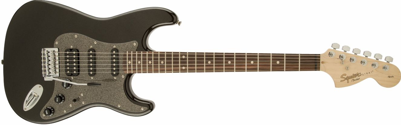 Hlavní obrázek ST - modely FENDER SQUIER Affinity Stratocaster HSS Montego Black Metallic Laurel