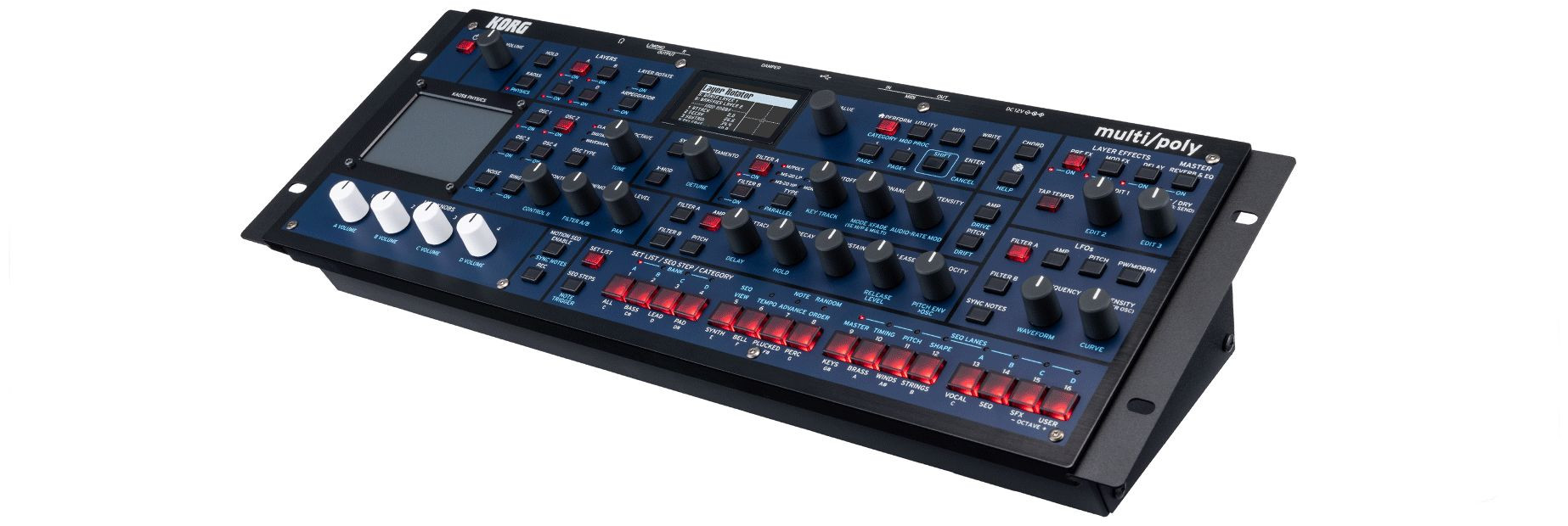 Galerijní obrázek č.1 Samplery, sekvencery, moduly KORG Multi/Poly Module