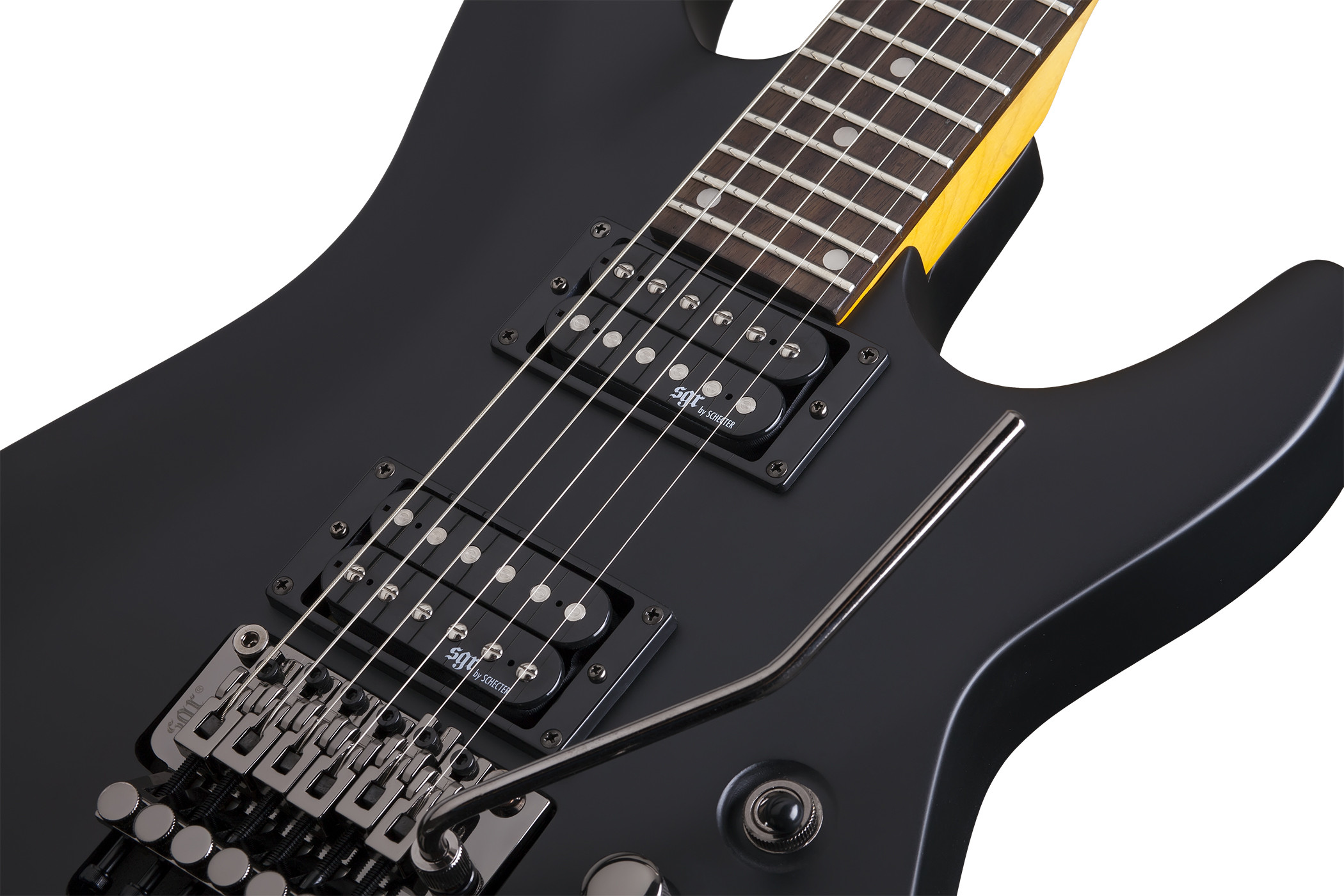 Galerijní obrázek č.3 Elektrické kytary SCHECTER SGR C-1 FR Midnight Satin Black